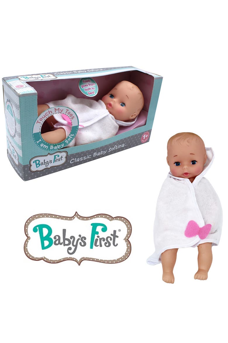 Bathtime With Softina White Toy Doll All Ages, Alternate, color, Multicolored