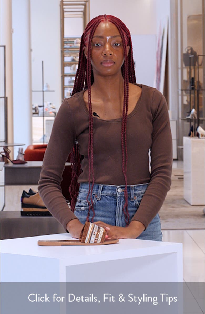 Coralya Slide Sandal, sales video thumbnail