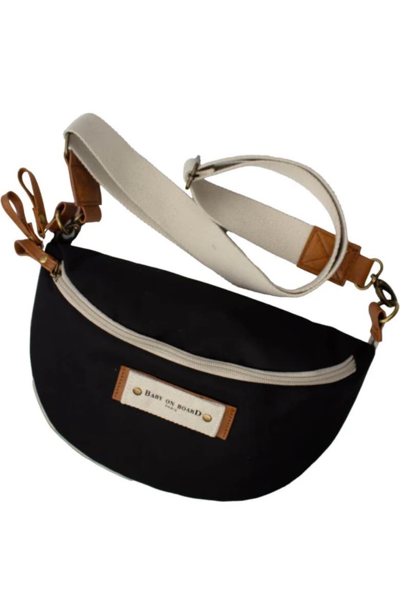 Baby on Board Armelle Diaper Bag, Main, color, Black