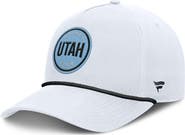 FANATICS Men's Fanatics White Utah Hockey Club Rope A-Frame Adjustable Hat