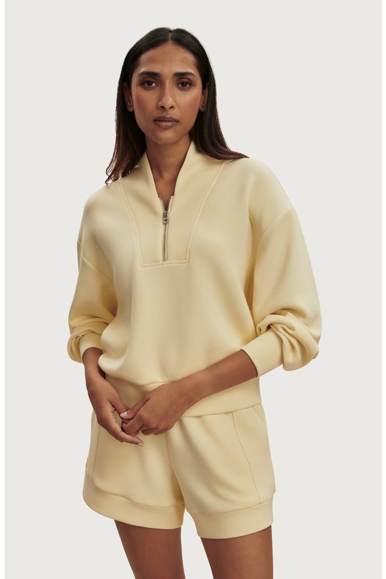 Davidson Woven Sweatshirt, Alternate, color, ANISE FLOWER