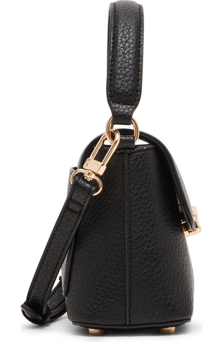 Anne Klein Mini Satchel Bag, Alternate, color, Black