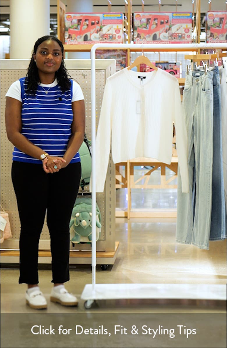 Acqua Rib Cashmere Cardigan, sales video thumbnail