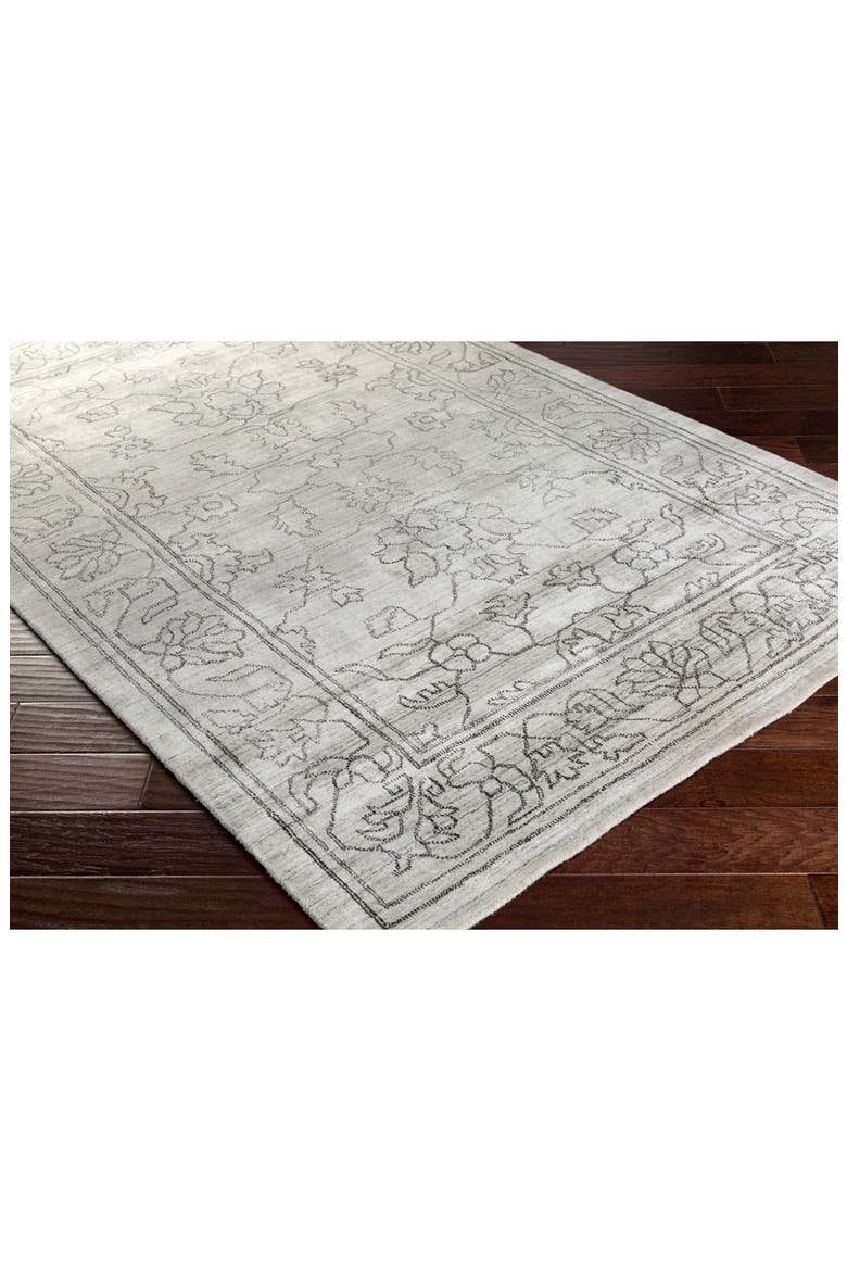 'Hightower' Hand Loomed Rug, Alternate, color, GREY