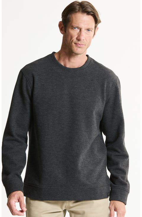 Wool Blend Knit Crewneck