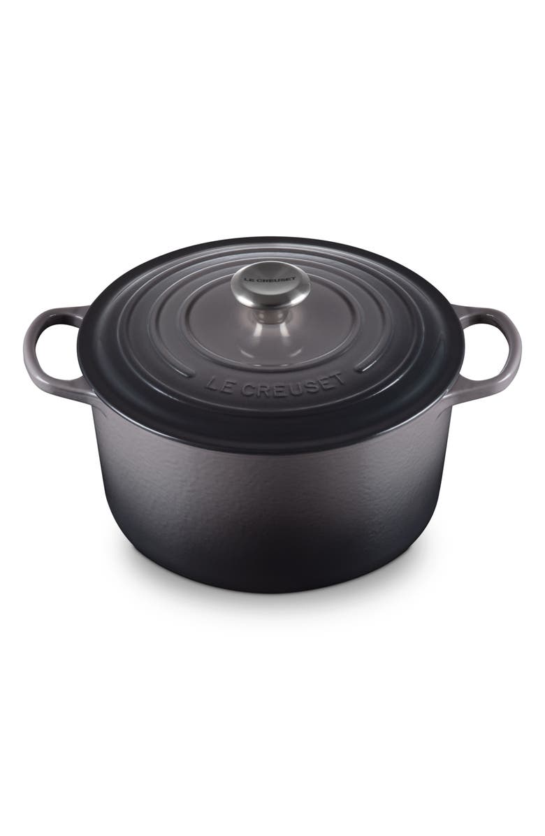 Le Creuset Signature 6.5-Quart Round Enamel Cast Iron Dutch Oven, Alternate, color, Oyster