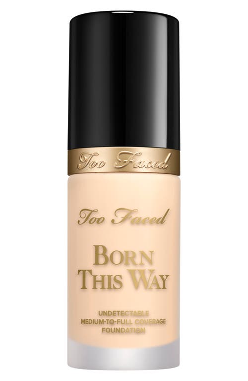 Too Faced Born This Way Foundation In White