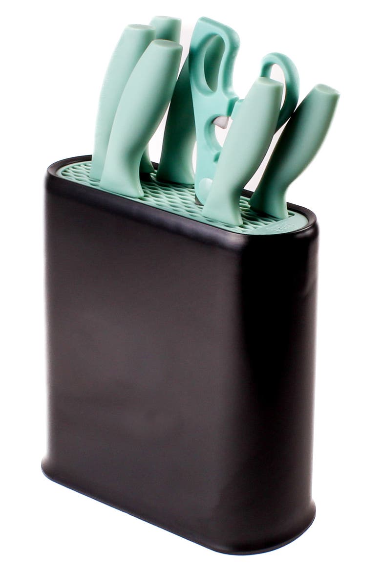 INTERNATIONAL Complete Knife Set, Main, color, MINT/ GREY