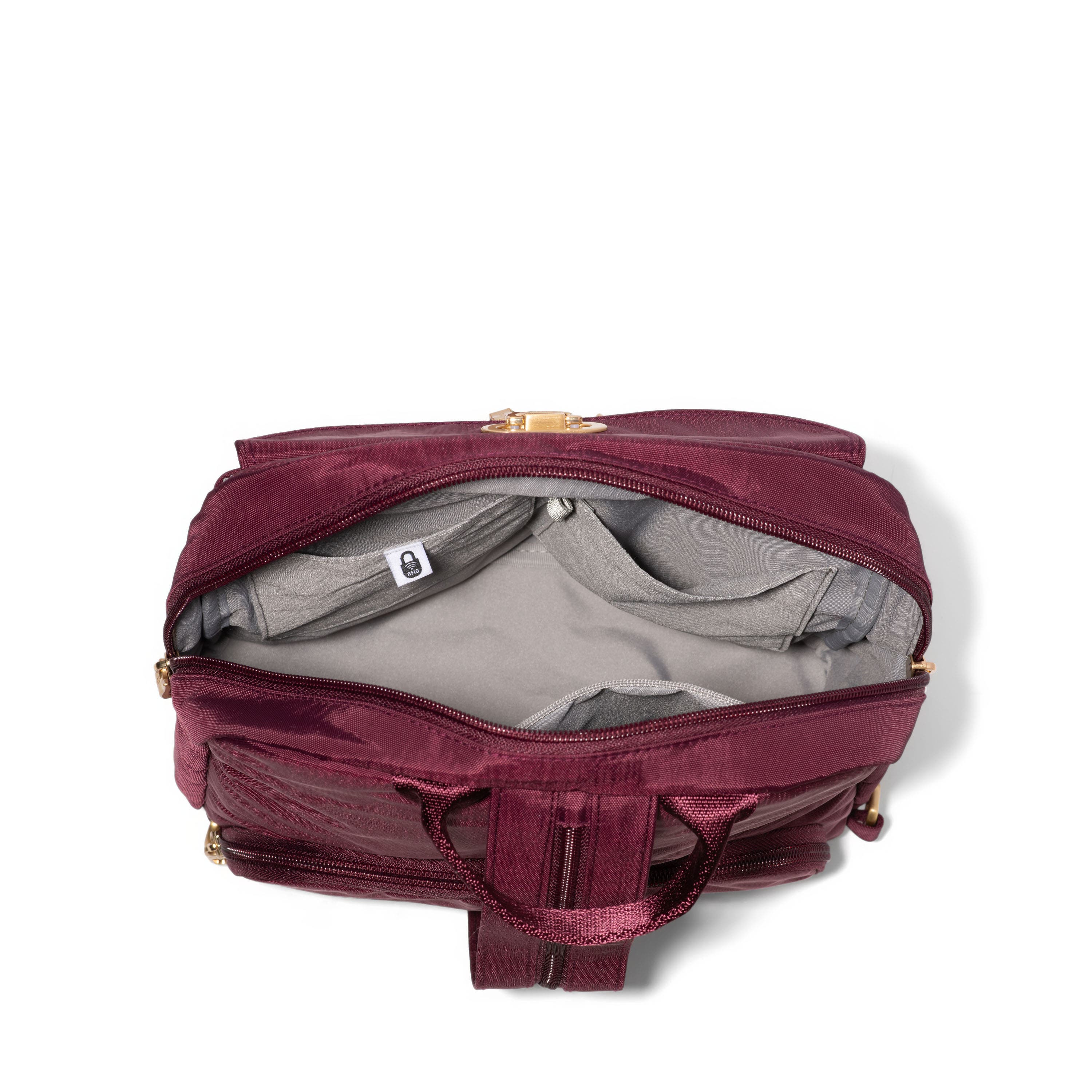 Coastal Flip Lock Day Pack, Alternate, color, Jam With Gold Hardware