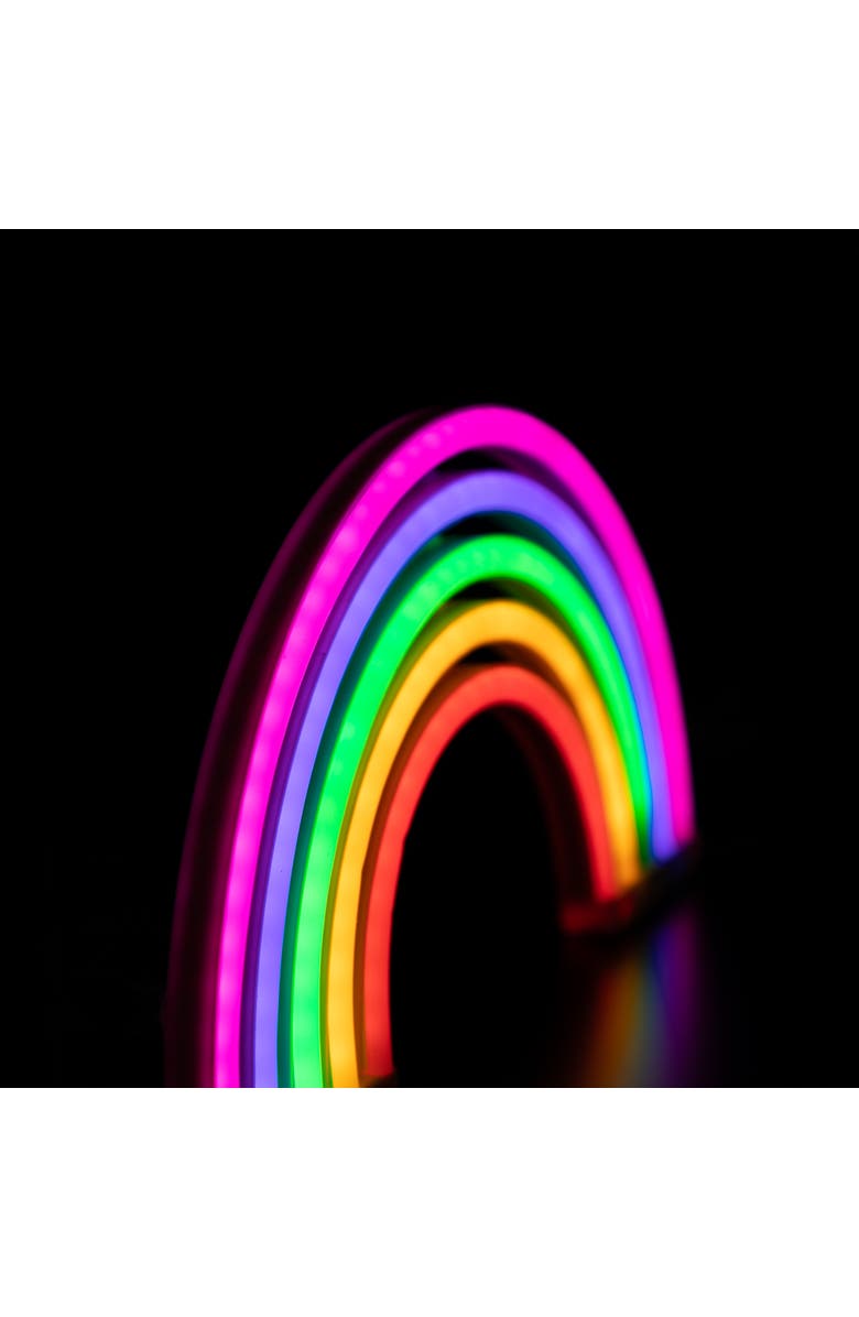 Northlight LED  Rainbow Neon Lighted Wall Art - 12"  - Mutlticolor, Alternate, color, Multi