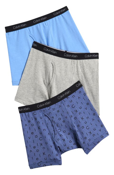 Kids' Pack of Three Boxer Briefs (Little Kid & Big Kid)