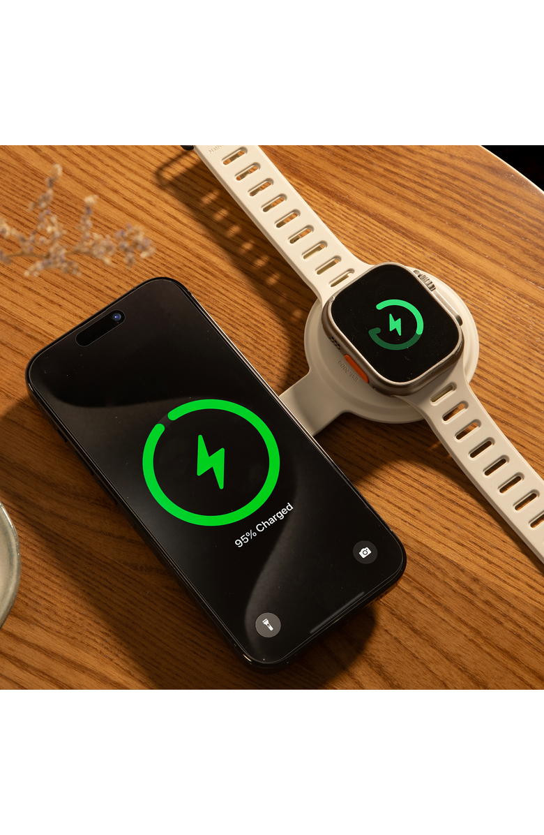 Native Union Voyage 2in1 Magnetic Charger, Alternate, color, Black