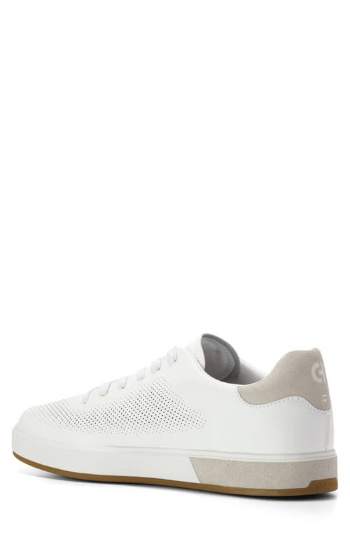 Cole Haan Grandpro Angleace Sneakers Optic White/silver Birch In White