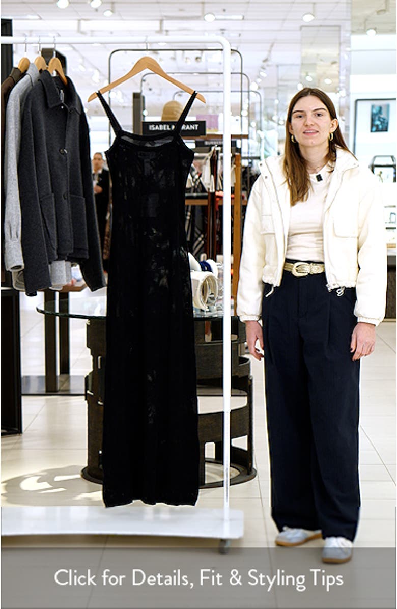 Conrad Cotton Floral Jacquard Sundress, sales video thumbnail