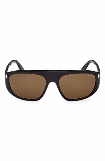 TOM FORD 58mm Pilot Sunglasses