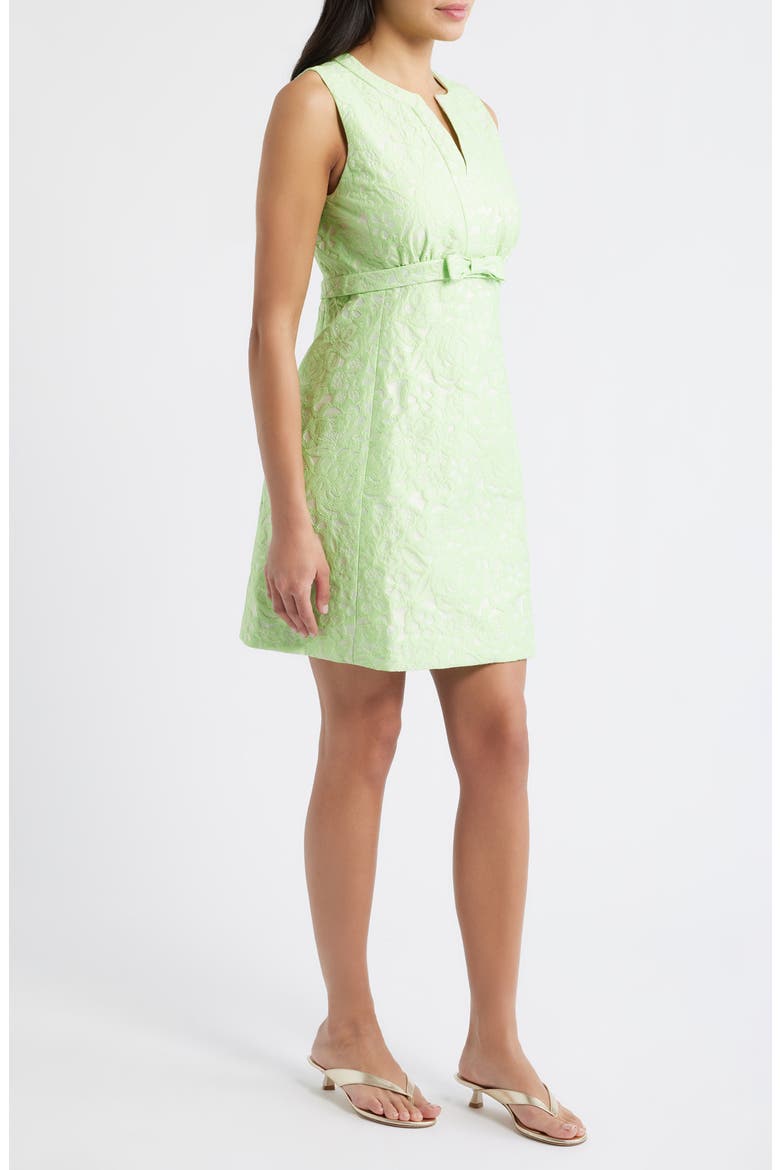 Sobel Sleeveless Shift Dress, Alternate, color, PISTACHIO MACARON FLORAL