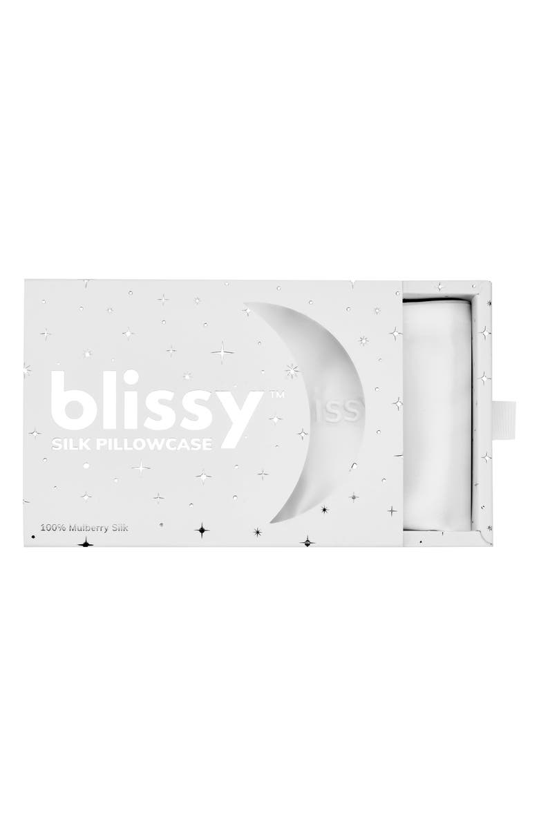 BLISSY Mulberry Silk Pillowcase, Alternate, color,