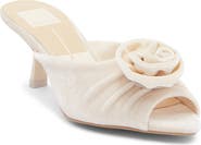 Dolce Vita Cloris Rosette Peep Toe Mule