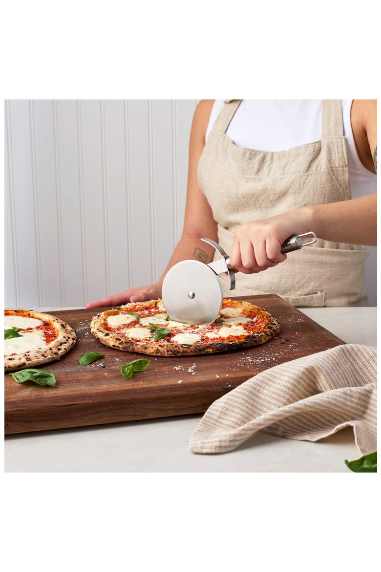 Stainless Steel Pizza Cutter, Alternate, color, STAINLESS STEEL