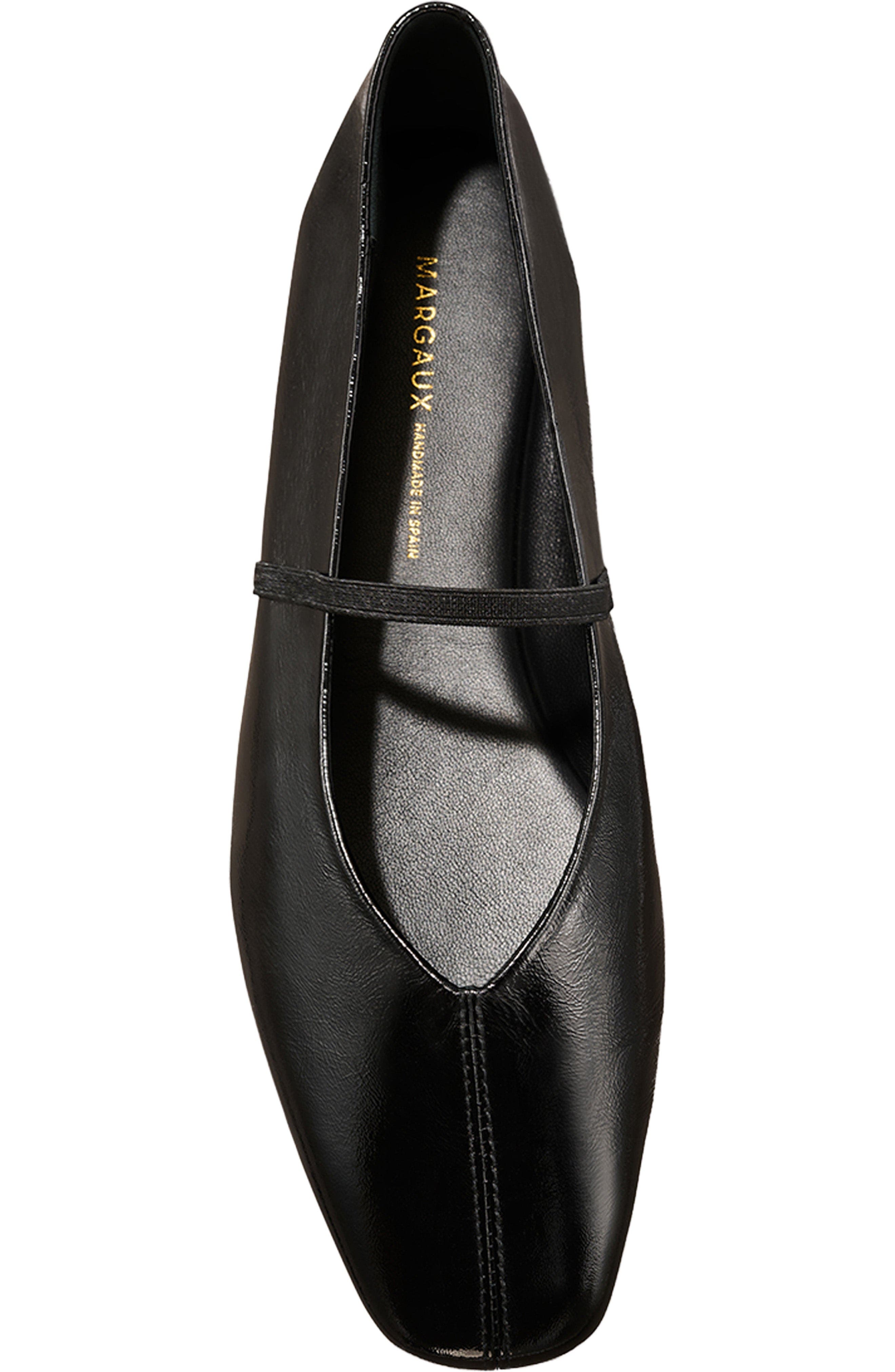 MARGAUX The Phoebe Flats, Alternate, color, Black Crinkle-Gloss Nappa