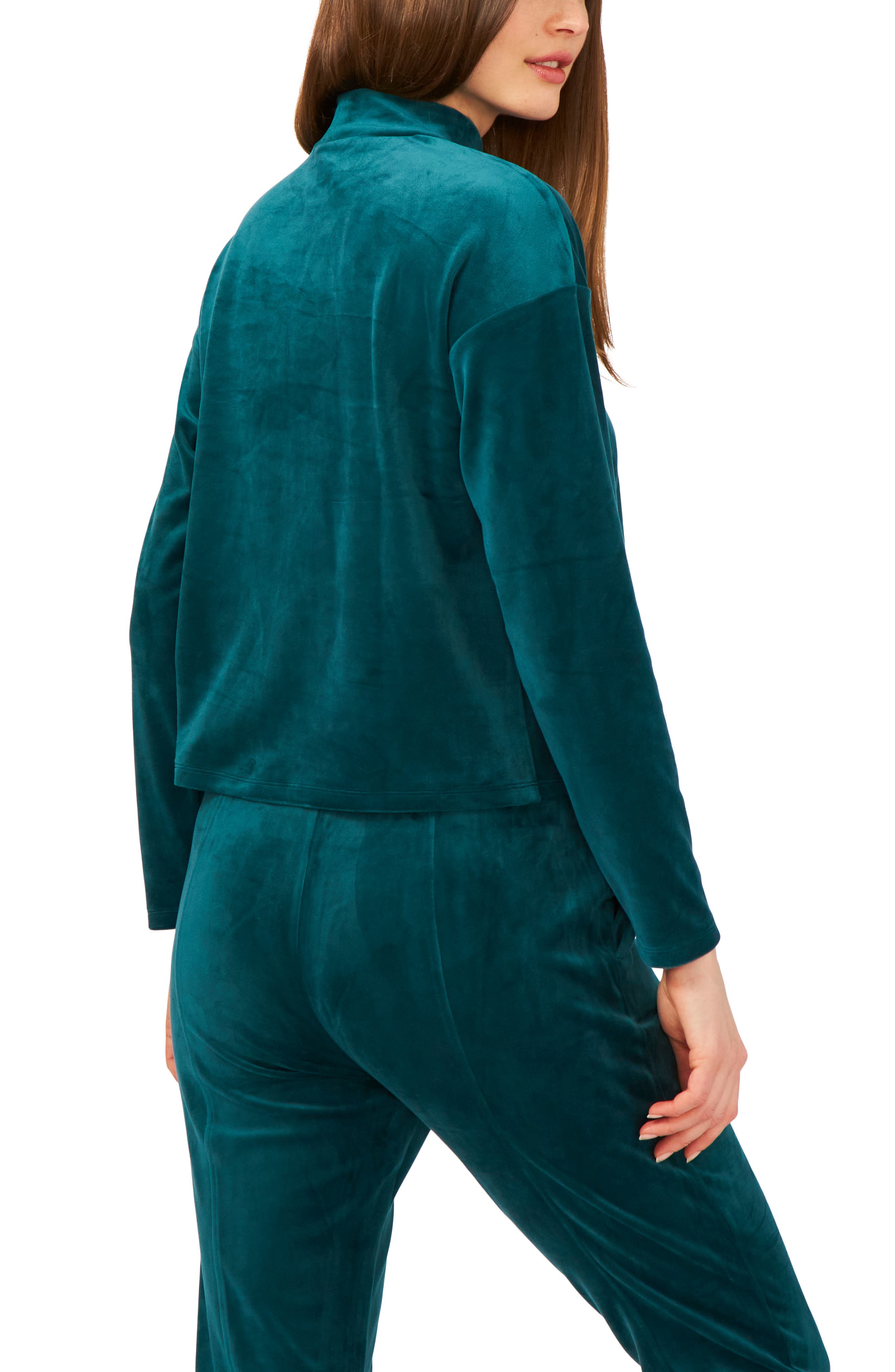Velour Turtleneck Top - image 4