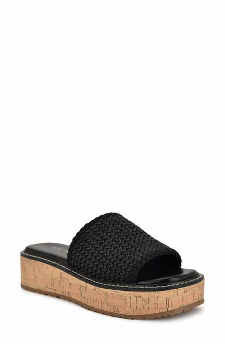 Nine West Keller Platform Slide Sandal