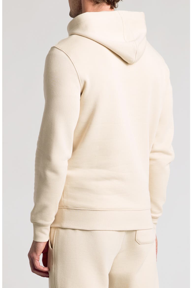 Fleece Pullover Hoodie, Alternate, color, DUNE