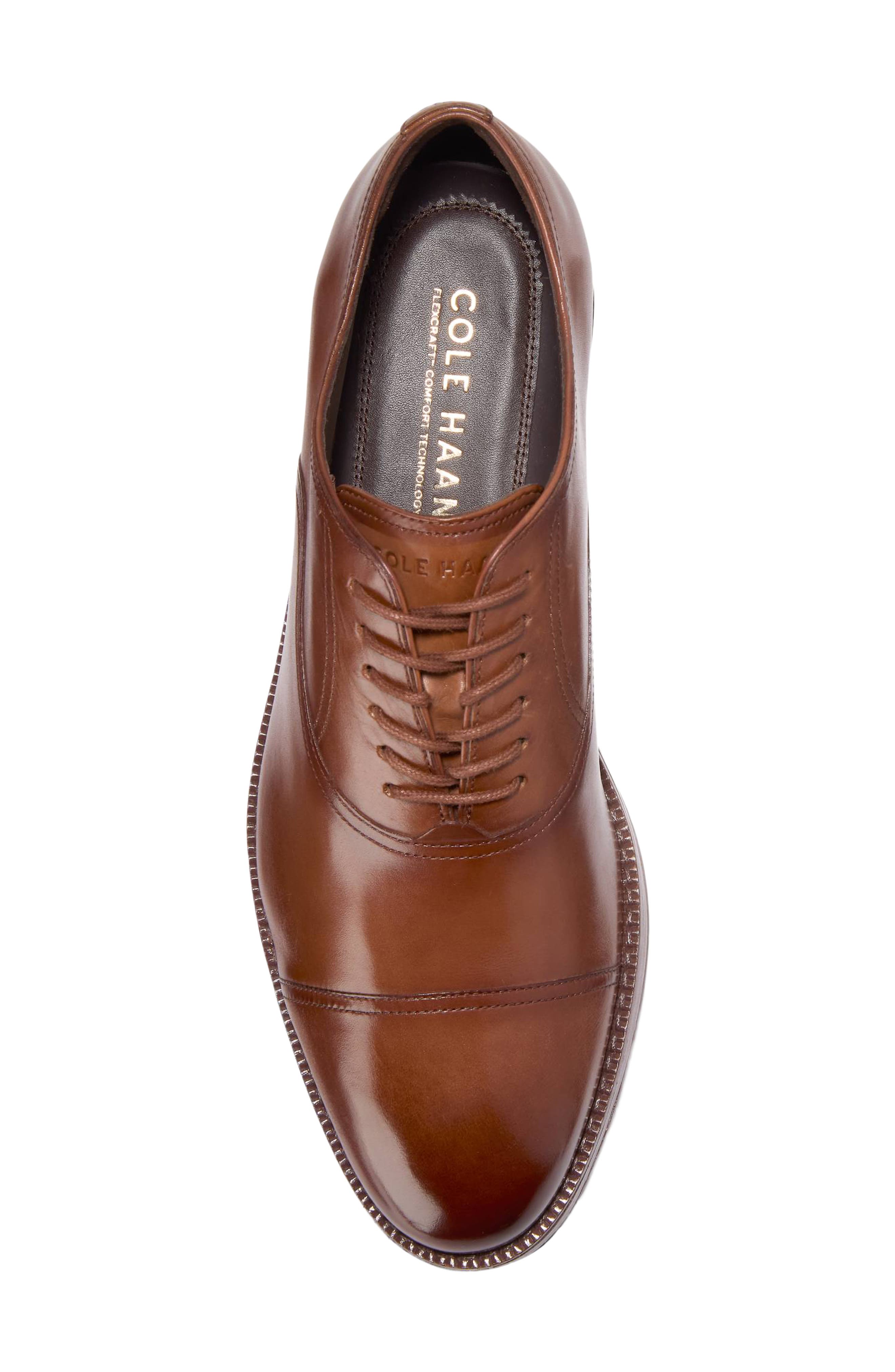 Ledley Grand Cap Toe Oxford, Alternate, color, CH BRITISH TAN / DARK NATURAL