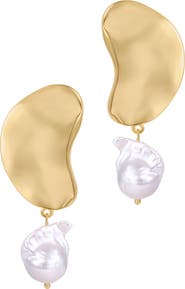 st. Moran Freshwater Pearl Drop Earrings