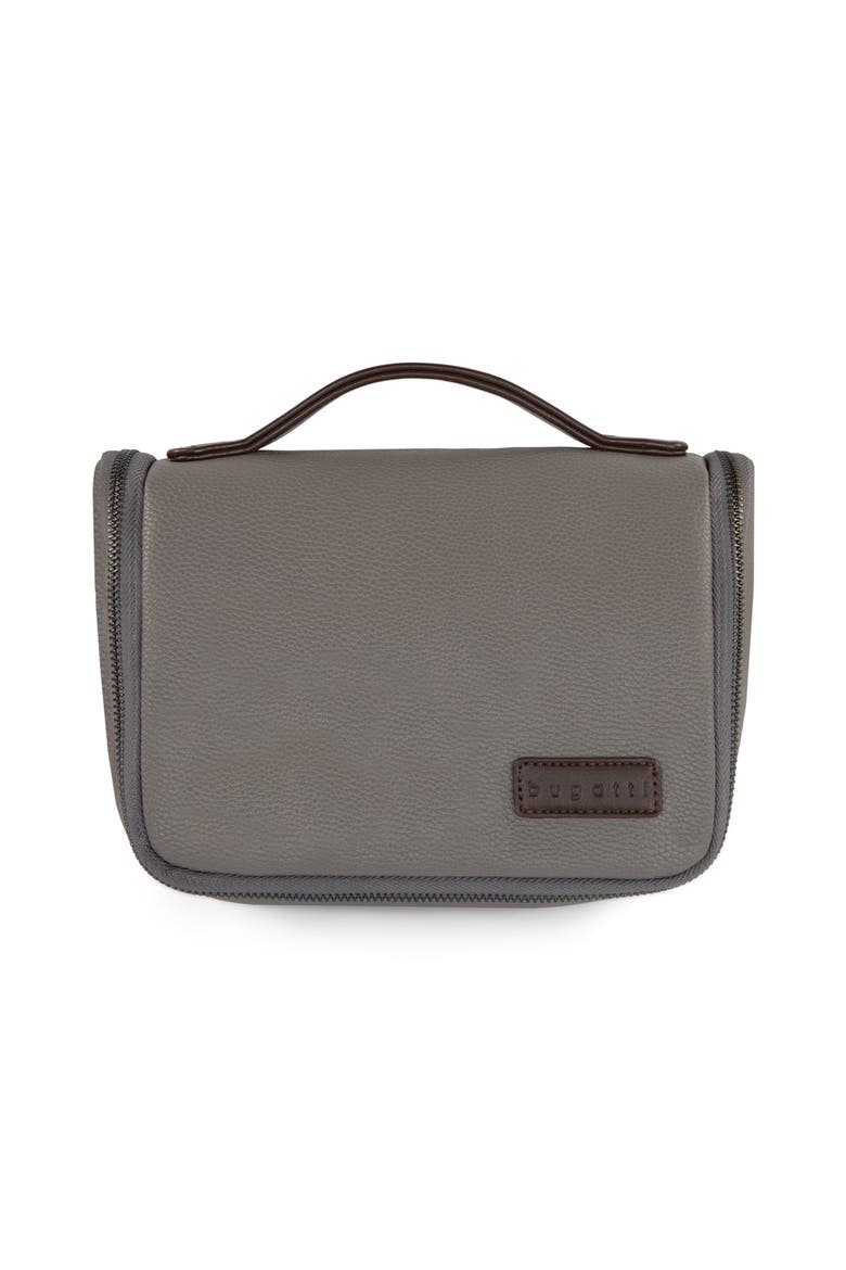Contrast Toiletry Bag, Main, color, Grey