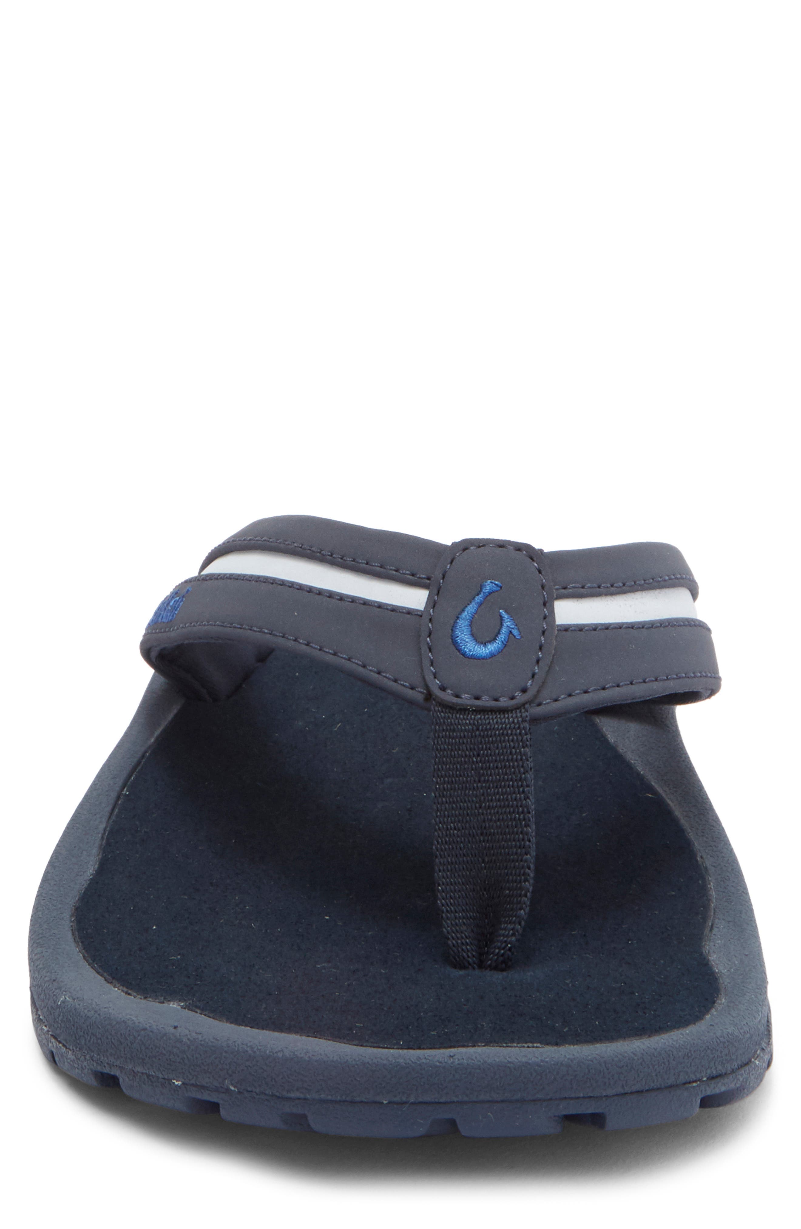 Ohana Plua Flip Flop, Alternate, color, MOOD INDIGO / PALE OCEAN