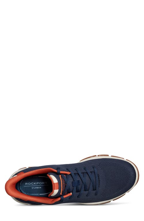 Rockport Rafferty Step Activated Sneaker In Dark Blue