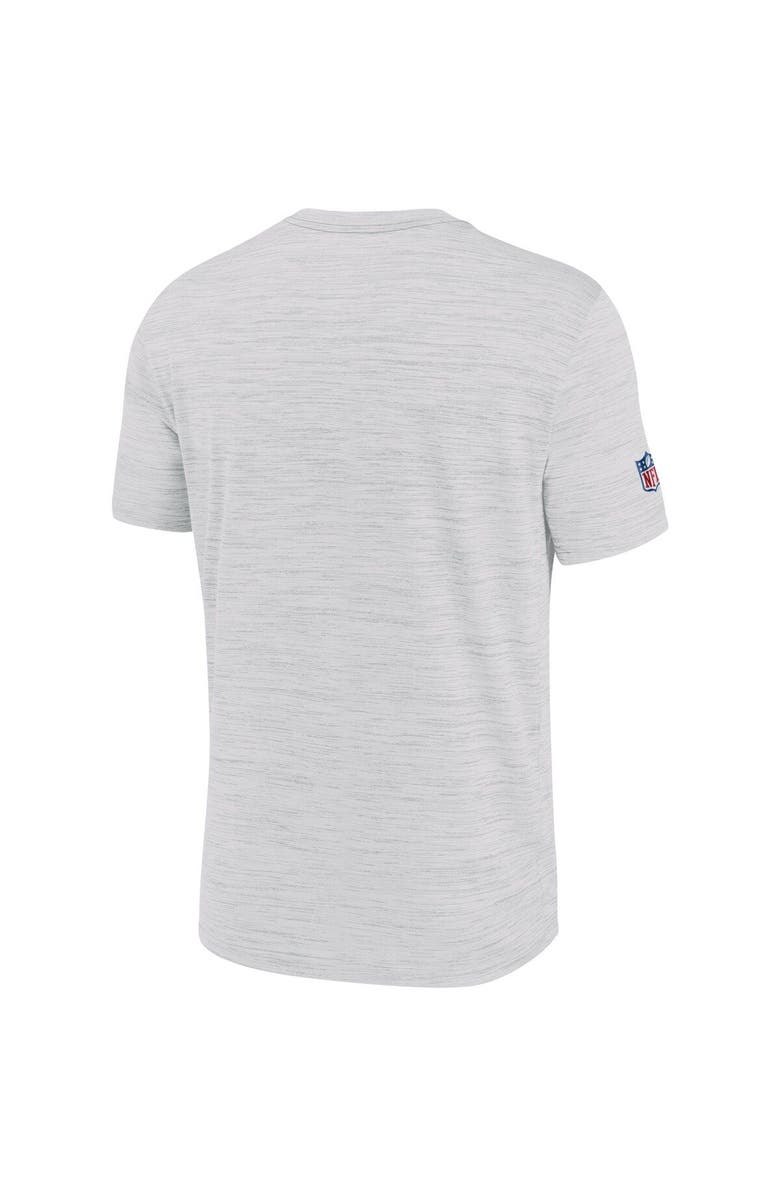 Nike Men's Nike White Atlanta Falcons Sideline Velocity Legend Performance T-Shirt, Alternate, color, 