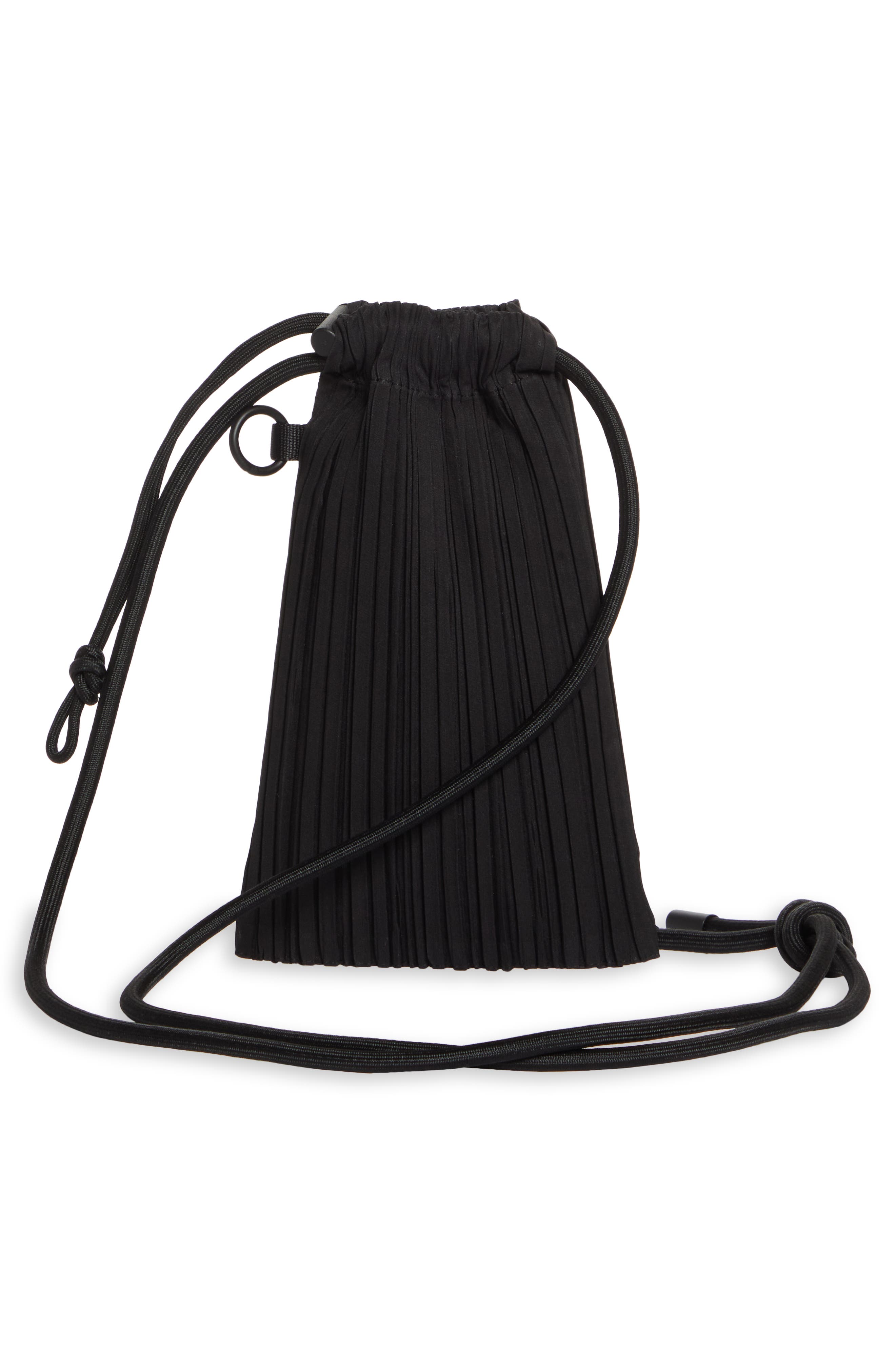 Pleats Please Issey Miyake Mini Pleated Pouch Crossbody Bag, Alternate, color, 
