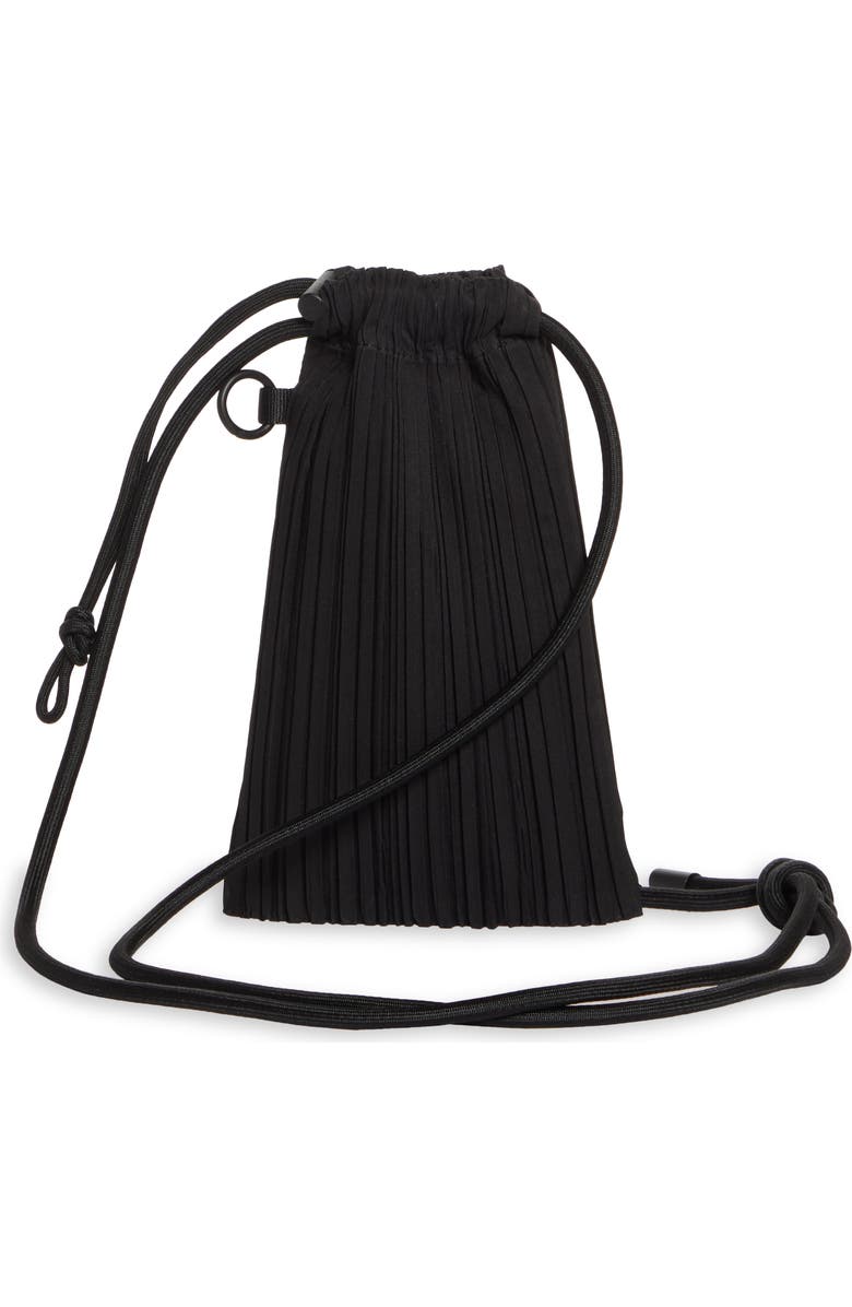 Pleats Please Issey Miyake Mini Pleated Pouch Crossbody Bag, Alternate, color,