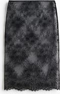 H&M Lace Midi Skirt