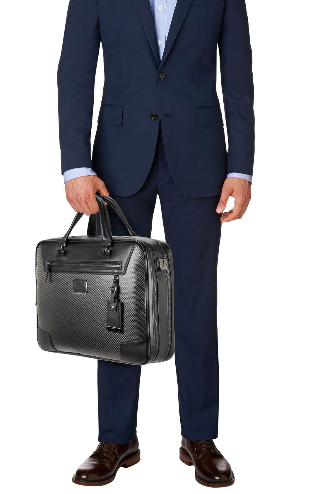 TUMI 'CFX - Marina' Carbon Fiber Briefcase, Alternate, color, 