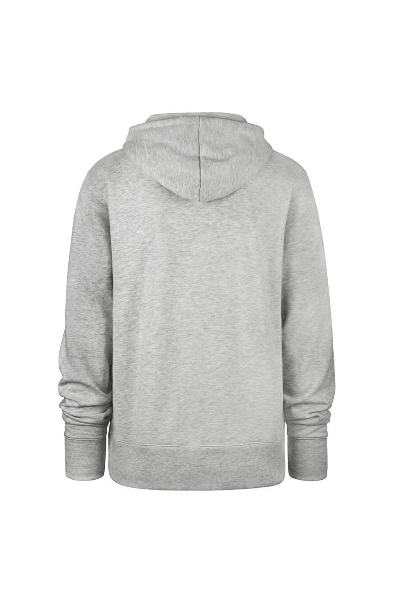 '47 Men's '47 Gray New York Knicks 2021/22 City Edition Wordmark Chest Pass Pullover Hoodie, Alternate, color, 