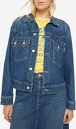 MOTHER The Sawtooth Stretch Denim Jacket