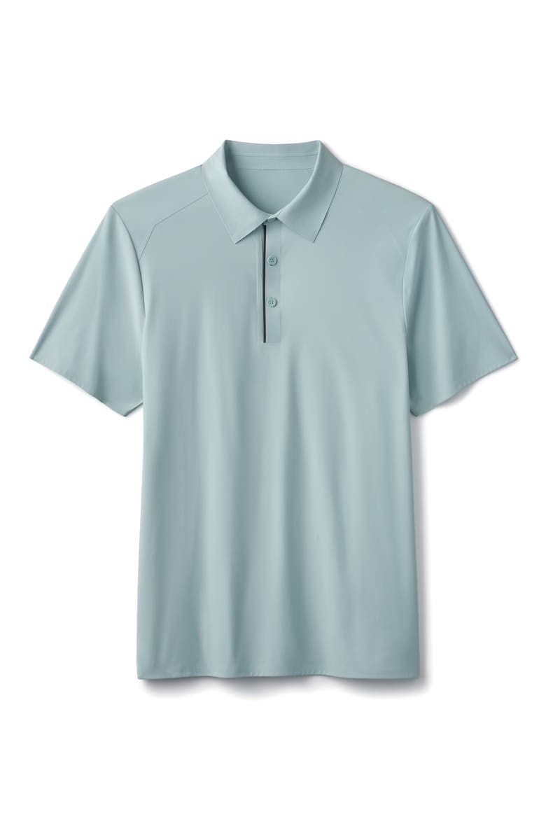 Approach Performance Polo, Alternate, color, BLUE WATER