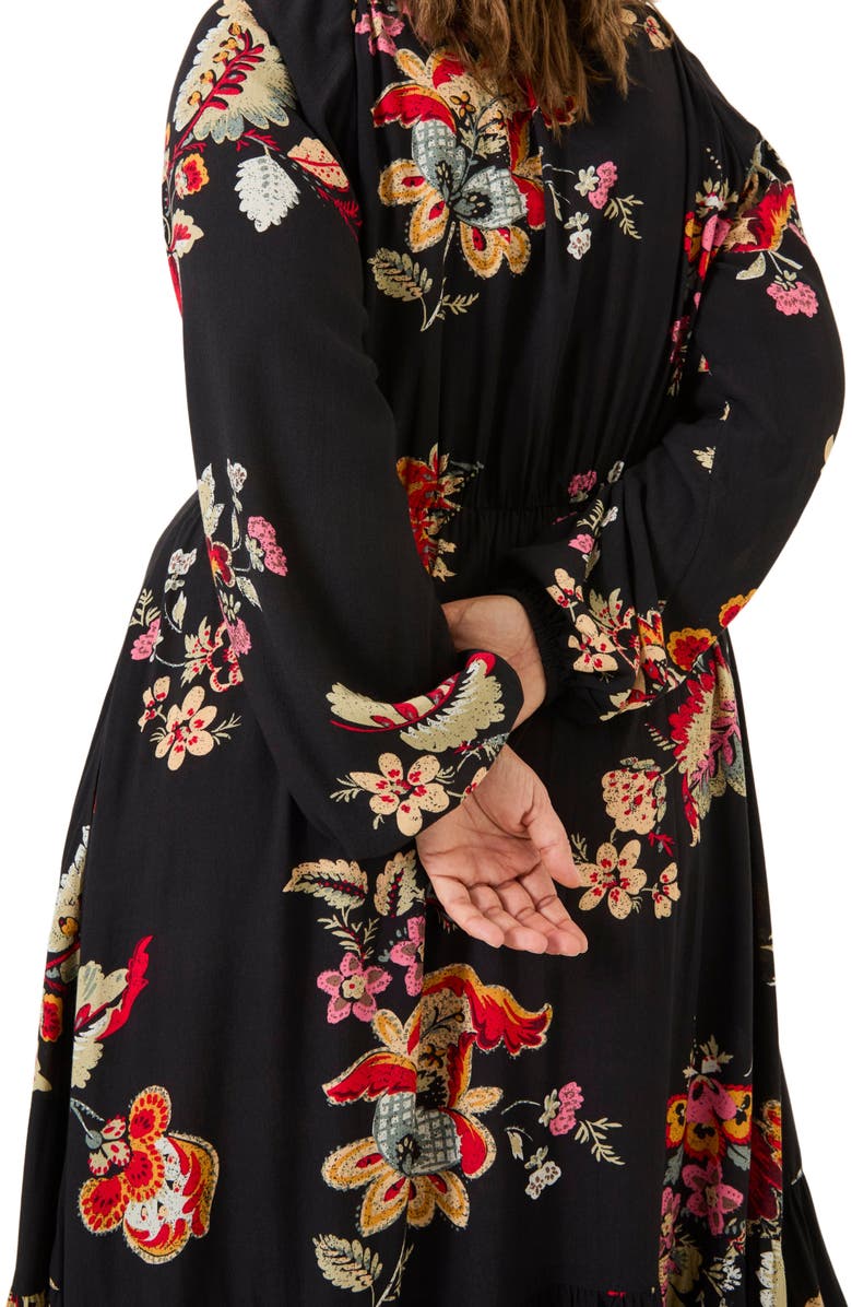 FatFace Plus Size Emma Midi Dress, Alternate, color, 