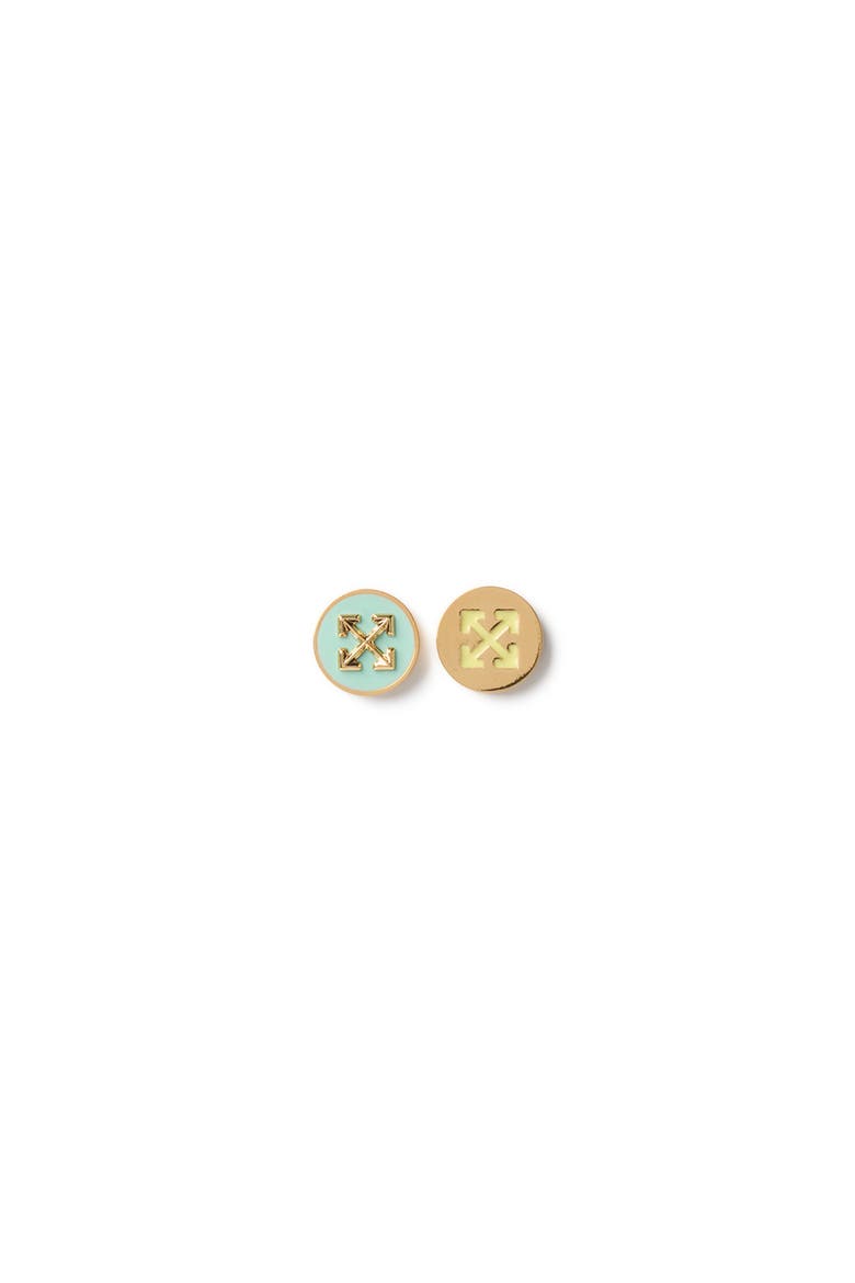 Women's Gold Arrow Button Studs Earrings, Main, color, Gold