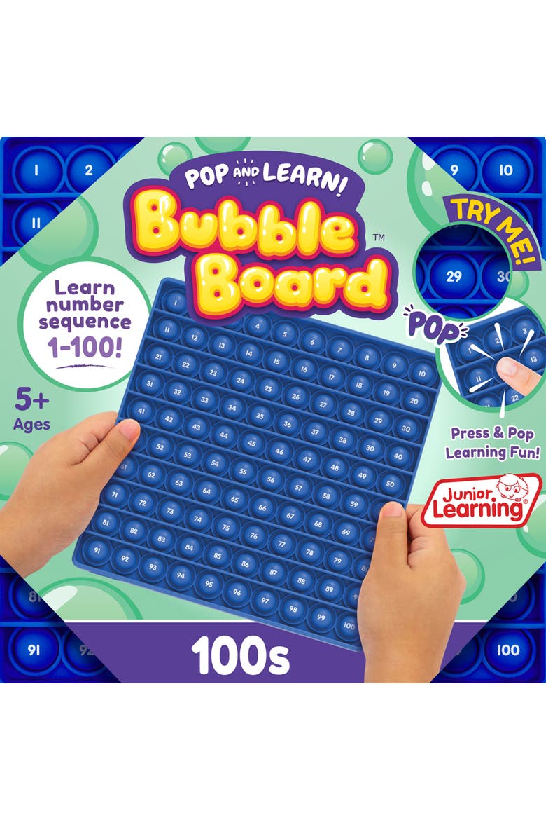 100'S Bubble Board Handson Math, Ages 510, Grades K5, Alternate, color, Multicolored