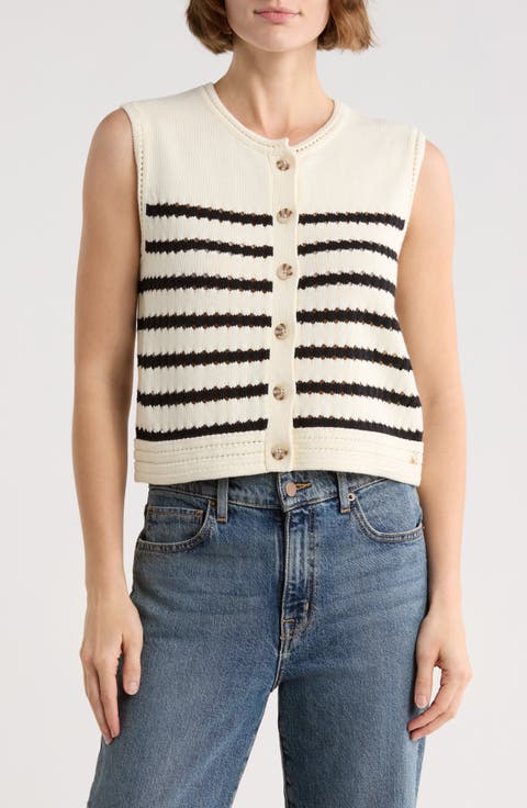 Stripe Sweater Vest