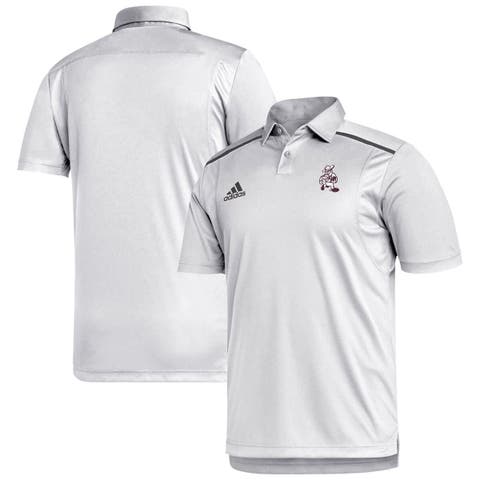 Men's adidas  White Texas A&M Aggies Ol' Sarge Team-Issued Polo