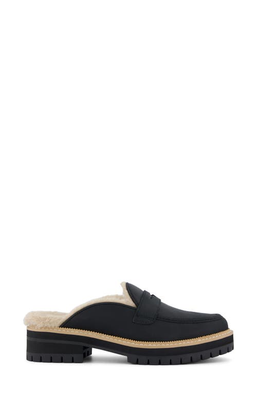 TOMS TOMS CARA FAUX FUR LINED MULE