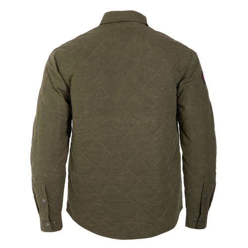 Mountain Khakis Highland Field Quilted Jacket In Forest Moss