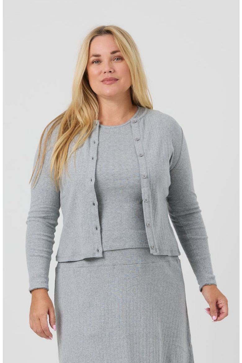 Lexi Twinset, Main, color, Grey
