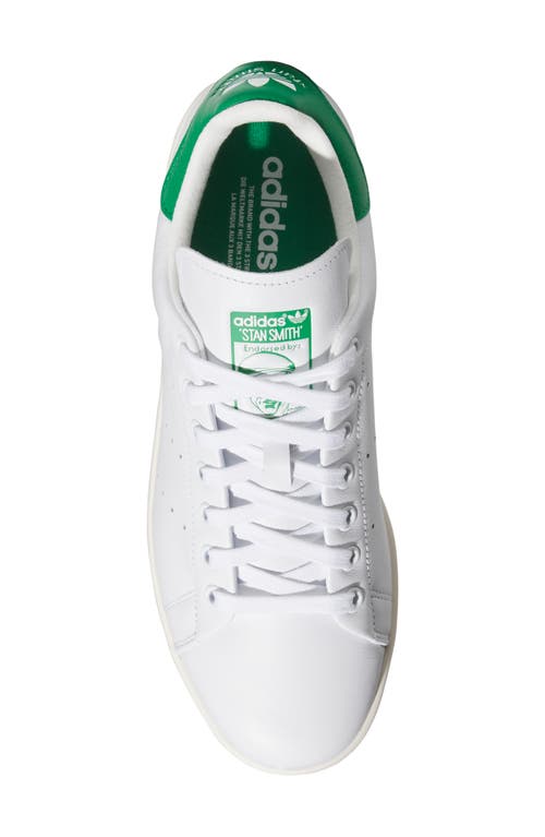 Adidas Originals Stan Smith 80s Low-top Sneakers In Ftwr White/green/off White