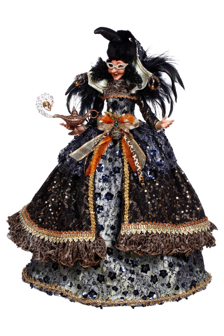 Raven Genie Witch, Large, Main, color, Black